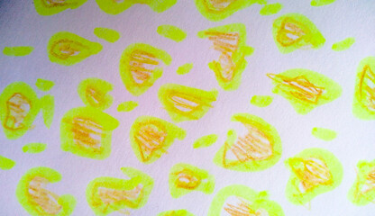 Animal Skin Texture. Colorful Safari Skin. Tiger