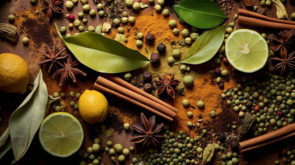spices, bay leaf 