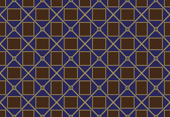 Simple lattice graphic design. abstract background with squares . Geometry gold grid texture. Pattern for commercials.