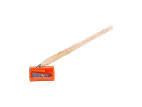 Pencil with sharpening shavings transparent png