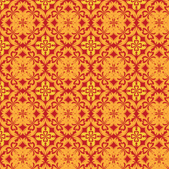 Seamless pattern. Creative abstract art background collection or festive celebration design. Simple childish scribble wallpaper print texture bundle.