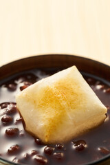 日本の甘味　ぜんざい　イメージ