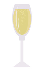 glass of champagne, sparkling wine, new year, holiday, fun, toast, new Year's eve