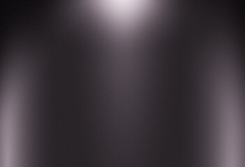 Abstract background, gradient steel, dark gray color, splashlight for your product backdrop.