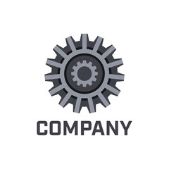 Rotating Engine 123 Logo. Modern, unique, simple.