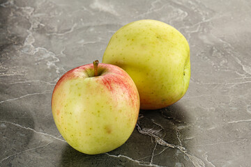 Sweet juicy ripe organic apples