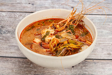 Thai traditional cuisine - Tom Yum soup