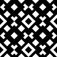 Diamonds, rhombuses, tiles, checks, chevrons seamless pattern. Folk ornament. Geometric image. Tribal wallpaper. Ethnic ornate. Geometrical background. Retro motif. Ethnical textile print. Abstract