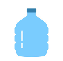 Fototapeta premium Fresh Mineral Water inside a Plastic Gallon Illustration