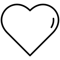 Heart love icon