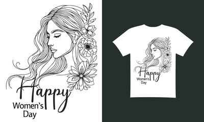 women’s day t-Shirt Design,