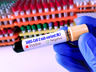 SARS-CoV-2 Variant JN.1, Medical health concept