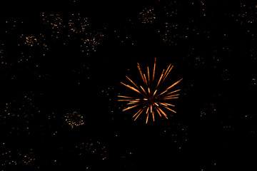 Fototapeta premium Fireworks shine
