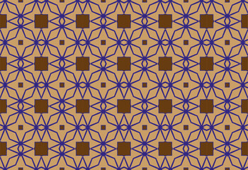 Obraz premium Seamless pattern geometry graphic for textile wrapping cover floor fabric textured wallpaper background