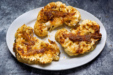 baked cauliflower  steak