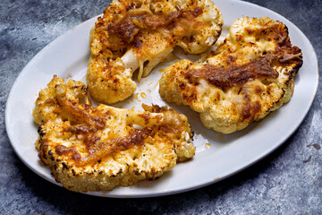baked cauliflower  steak