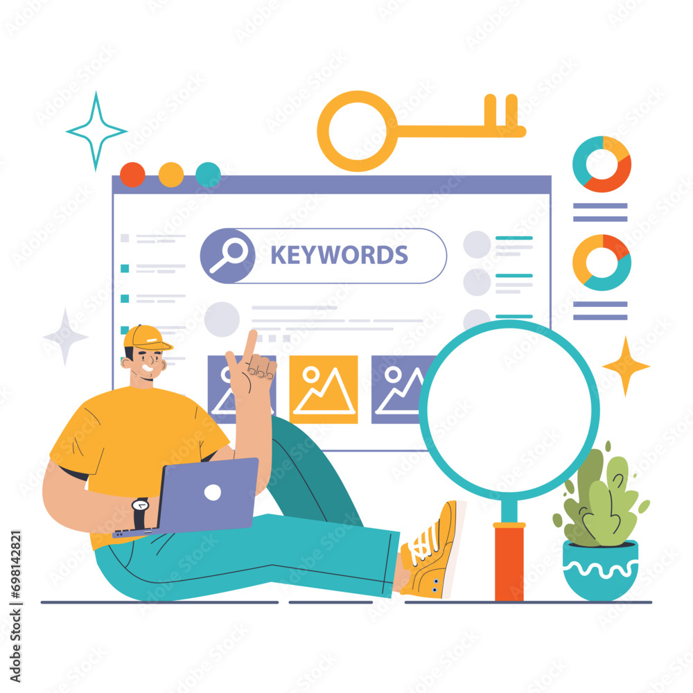 Poster website analysis. conversion rate and traffic analysis. experts analyzing website performance. user 