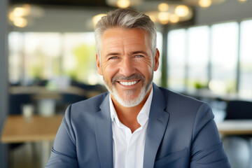 Fototapeta premium Experienced SEO Consultant in Corporate Setting