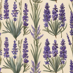 Naklejka premium Floral Elegance pattern designs with AI generative