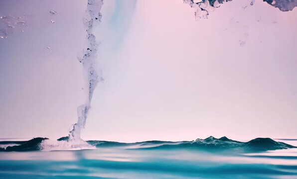 Liquid Artistry: Capturing the Fleeting Beauty of Water in Motion