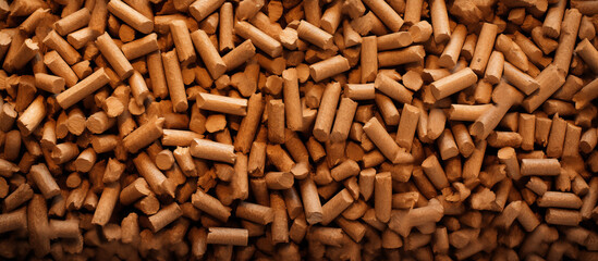 Wood pellets for boiler
