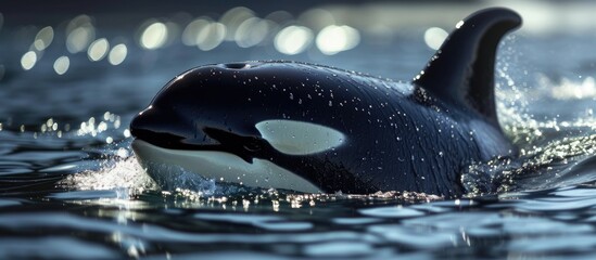 Orca, aka Killer Whale. - obrazy, fototapety, plakaty