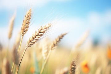 close-up of wheat ready for harvest