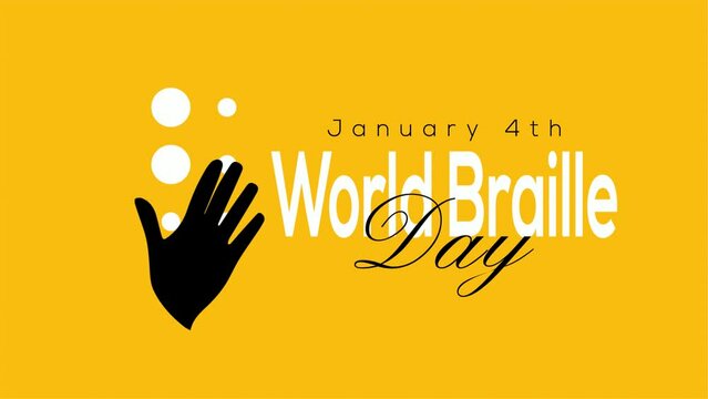 World braille day, World Braille Day on January 4th, World Braille Day international holiday, World Braille Day, Important Day, World braille day in motion