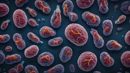 microbiology, Cell under microscrope