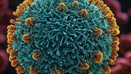 microbiology, Cell under microscrope