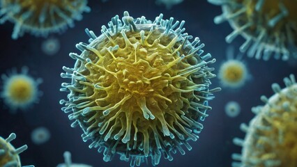 microbiology, Cell under microscrope