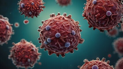 microbiology, Cell under microscrope