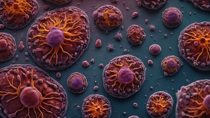 microbiology, Cell under microscrope