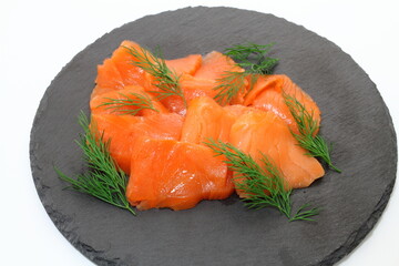 スモークサーモン