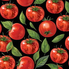 Tomato Juice sticker with Ai generative