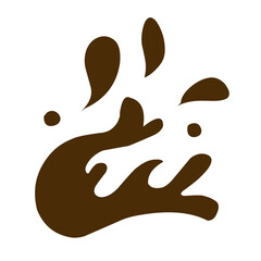 chocolate liquid splash