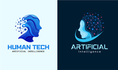 artificial intelligence logo design