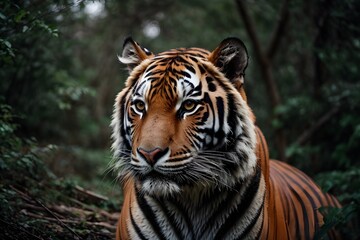 Fototapeta premium Tiger in the wild.
