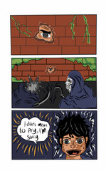Obraz premium Basic comic panel than i made vector image