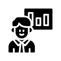 presentation glyph icon