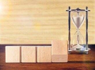 flipping wooden block from 2023 to 2024