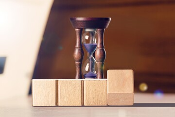 flipping wooden block from 2023 to 2024