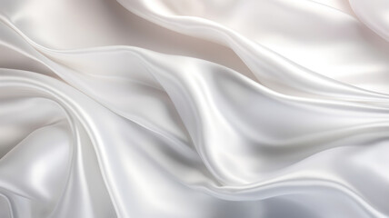 Obraz premium soft satin fabric texture luxurious shiny that is abstract silk cloth background with patterns soft waves beautiful