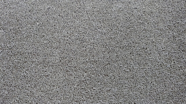 doormat surface, doormat texture, gray background