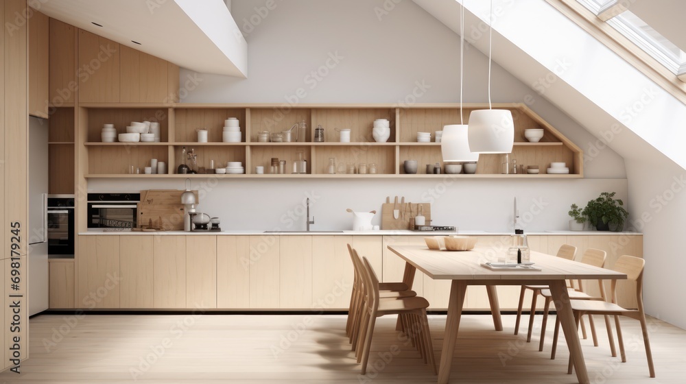 Poster the kitchen is located in a rectangular room measuring 5 meters in length and 3 meters in width. the