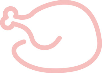 chicken and turkey icon
