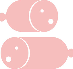 Ham and sausage icon
