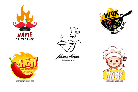 Fast Food Logo,vintage, set, sale, food