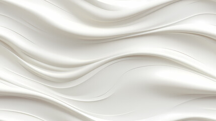 White light interior seamless background, line wave wall in a retro style - obrazy, fototapety, plakaty