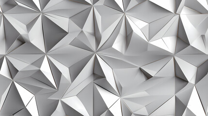 White light gypsum 3D interior seamless background, line wave wall